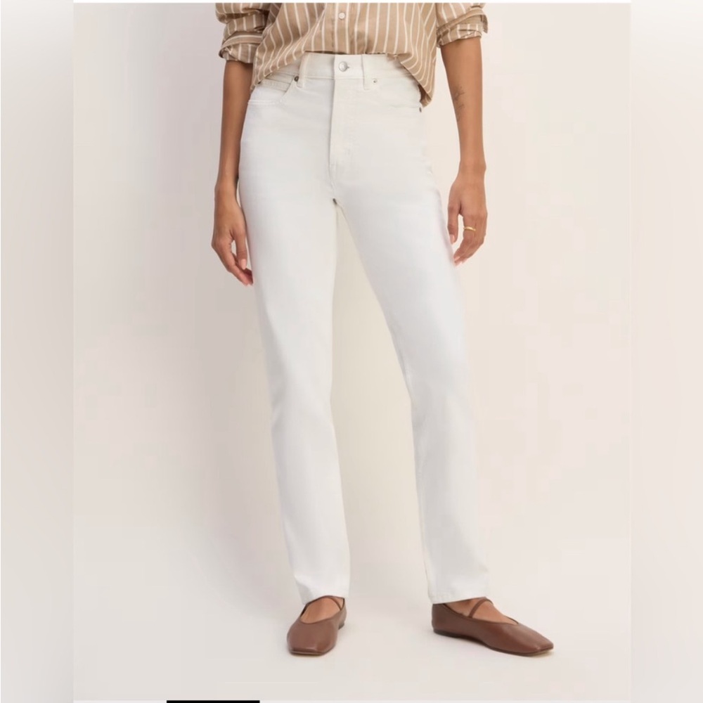 Everlane High Rise Straight jeans
